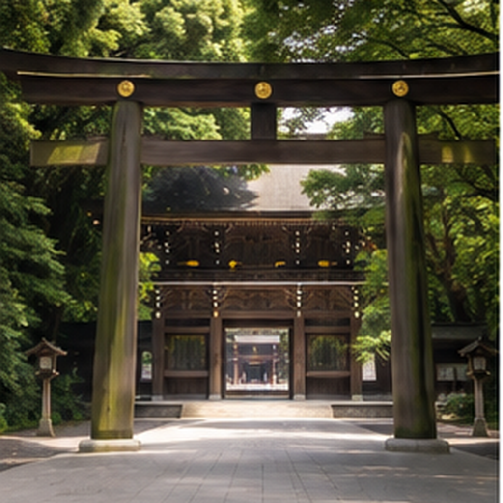 meiji shrine square 1x1