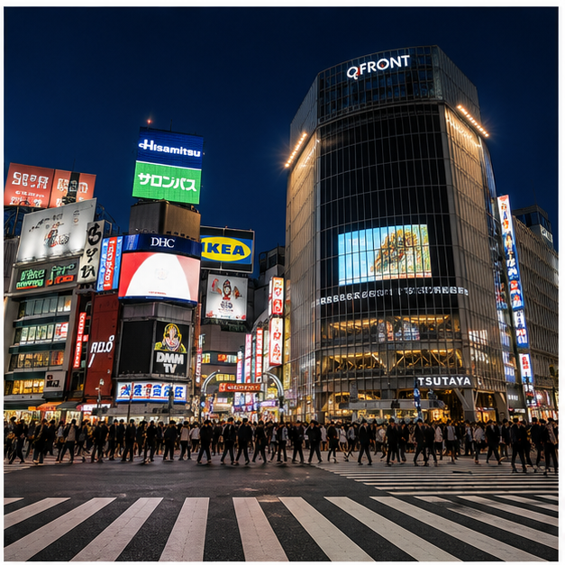 tokyo crossing square