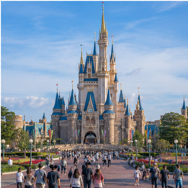 tokyo disneyland 1x1