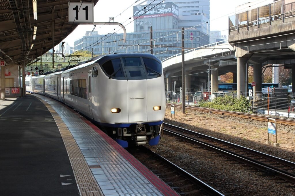 jr west japan, shin-osaka, haruka, 281 series, train, limited express, jr west japan, shin-osaka, haruka, haruka, haruka, haruka, haruka, train, train, train