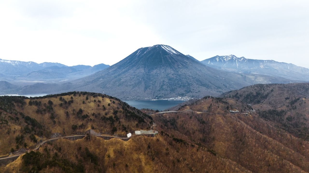 Lake Chuzenji and Mount Nantai in Nikko