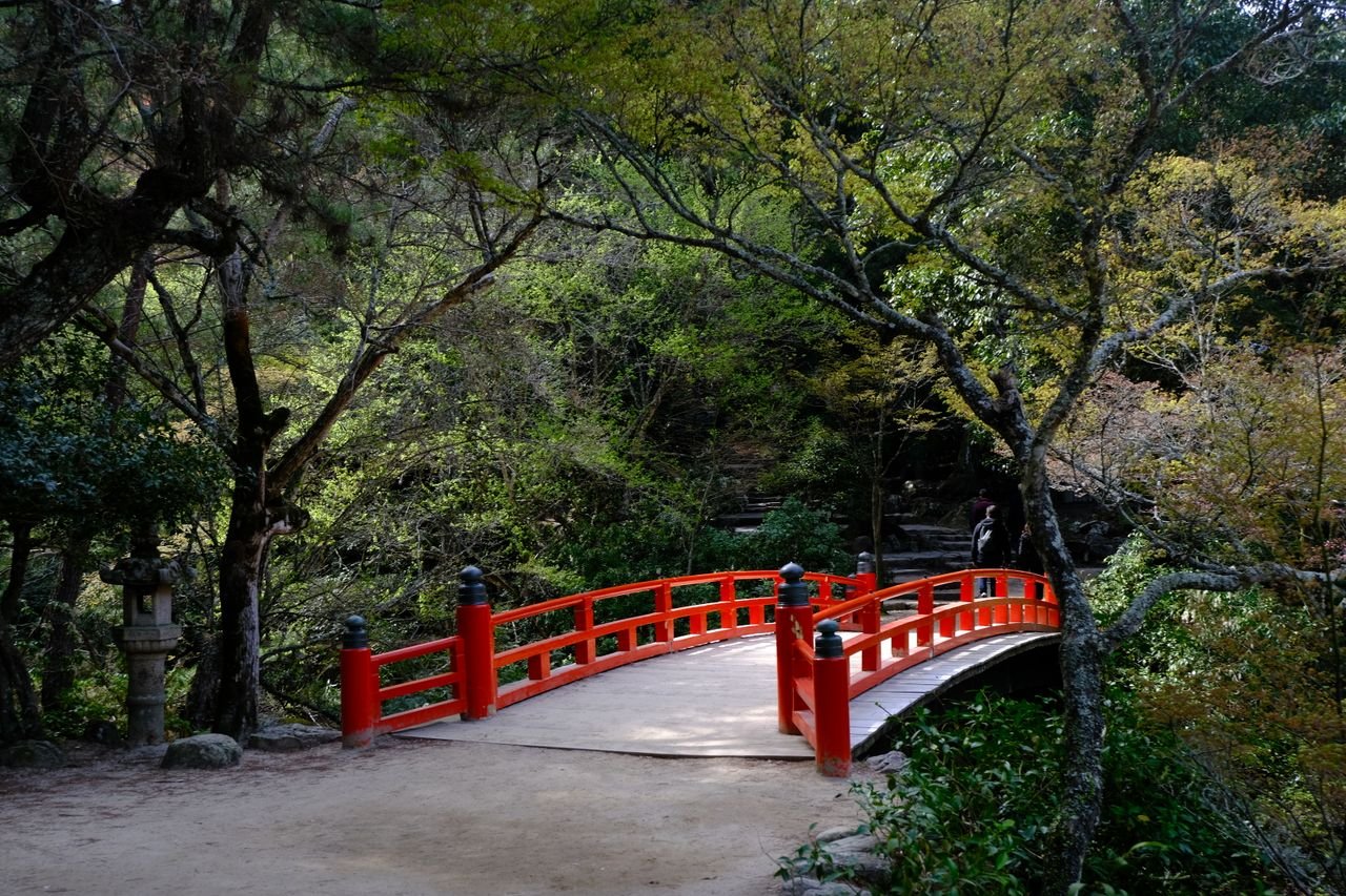 Shinkyo Bridge over the Daiya River in Nikko